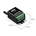 WOODGUILIN 12V Remote Control Switch Mini Wireless Remote Switch Dry Contact Remote Control Relay Switch 328ft Long Range with 10A Relay for Motorcycle,Lights,Garage Door,Motor,Fan.(Dry Switch)