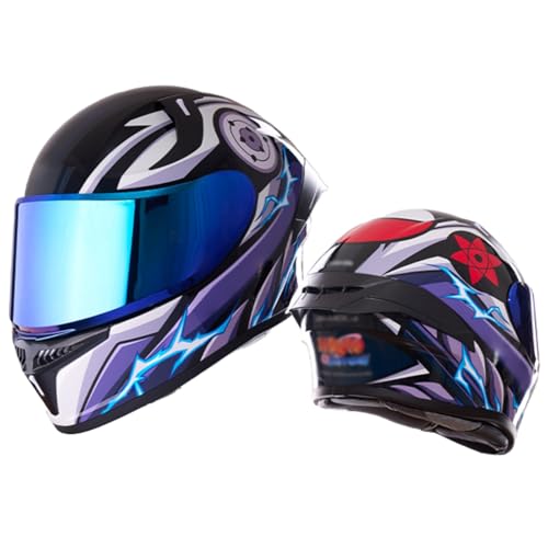 Casque intégral de cyclomoteur homologué ECE 22.06 pour adulte