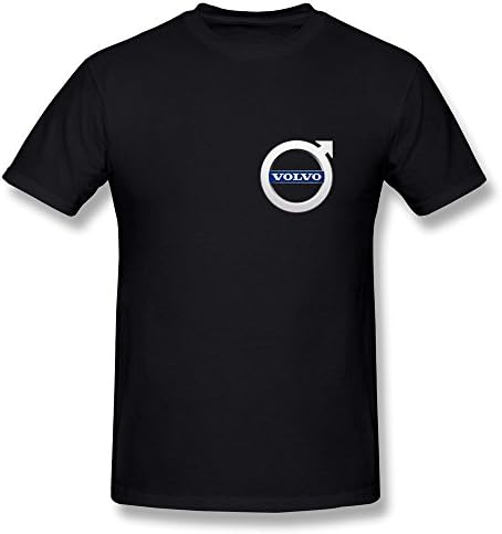 Van Men's Famous Swedish Car Brand Volvo Logo T Shirts Black