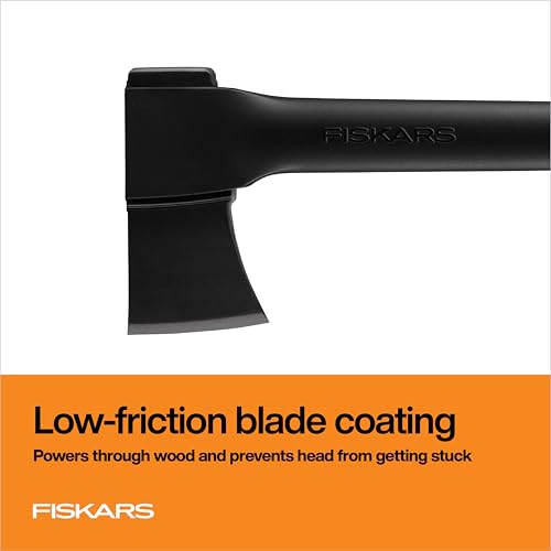 Image of Fiskars 28 inch Chopping Axe, Ultra-Sharp Blade for Kindling with Ease, Weight Balanced, Garden and Outdoor Gear, 3.5 pounds, Black