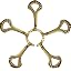 Shell shape-gold