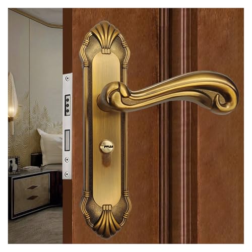 Serrure de porte magnétique silencieuse pour porte en bois massif et intérieur chic - 3