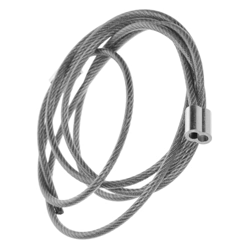 KOMBIUDA Outdoor Basketball Net Stringing Hoop Replacement String Steel Wire Cord