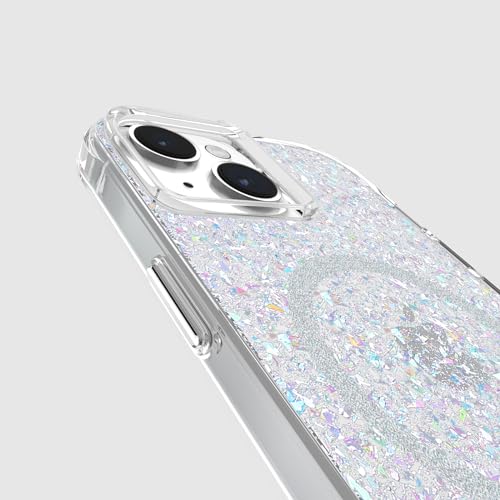 Case-Mate iPhone 15 Case - Twinkle Disco [12ft Drop Protection] [Compatible with MagSafe] Magnetic Cover with Cute Bling Sparkle for iPhone 15 6.1", Anti-Scratch, Shock Absorbent Material, Slim - image 5