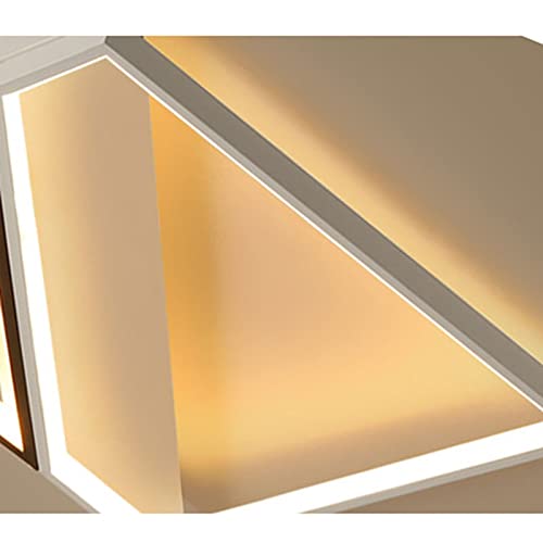 Plafonnier carré moderne à LED lampe de plafond intégrée créative - 6