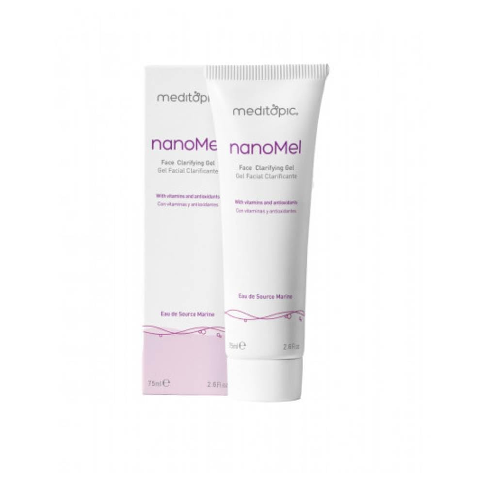 Meditopic La Vida NanoMel Face Clarifying Gel Lightens and Illuminates Skin with Vitamins and Antioxidants Fragrance Free 75 ml