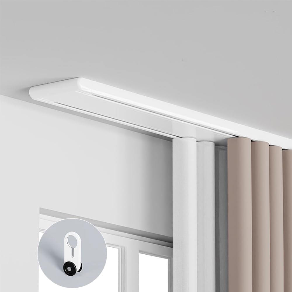 Tringle à rideaux double aluminium pour remplacer les tringles qui plient