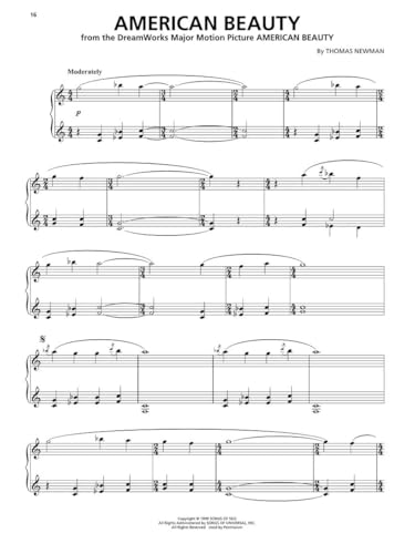 100 Most Beautiful Movie Songs | Piano/Vocal/Guitar Songbook | | Sheet Music for Iconic Film Themes | Easy Arrangements for All Skill Levels | Popular Movie Music - Image 8