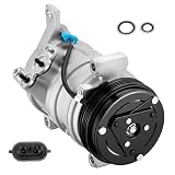 BDFHYK Klimakompressor Auto Hohe Qualität A/C Kompressor 12V für Klimaanlage mit 110mm Riemenscheibe R134a, Kompatibel mit 2000–2014 Chevrolet GMC für Cadillac Hummer, CO 29002 C, 15036042, 15068853