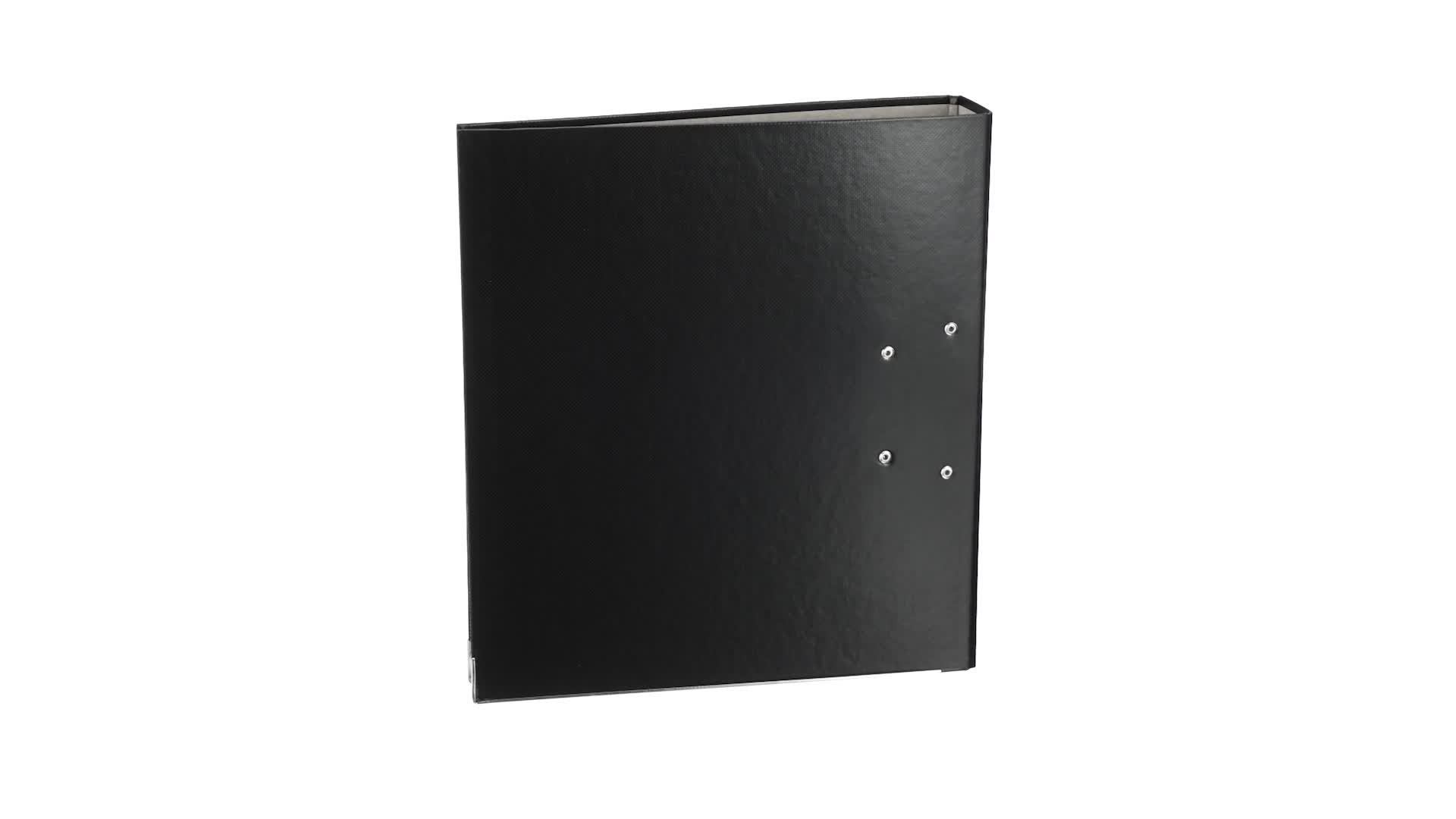 Esselte Lever Arch File - A4 Grey Plastic, 5cm Spine, Holds 350 Sheets, FSC Certified - View #7