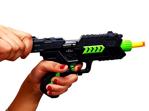 Cloud-Mart4U The Ultimate Toy Gun - Disruptor 2 Weapon Gun - Soft Darts and Balls for 5-Year-Old Kids