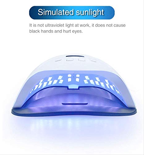 Garberiel 90 W UV LED Gel Nageltrockner Maschine Licht Smart Auto Sensing Nail Lamp mit 4 Timer Voreinstellungen (10s… – Bild 3