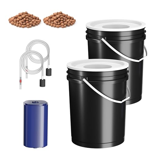 MagiDeal Hydroponischer Eimer 30x25cm - Dutch Bucket Für Erdlosen Anbau Von Tomaten & Gurken