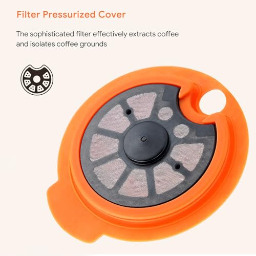 Dosette de café réutilisable en PP avec accessoires pour capsule K-Cup - 5
