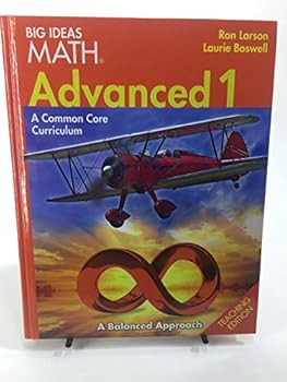 Hardcover Big Ideas Math Advanced 1 - Florida Teaching Edition Book