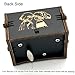 Pursuestar SpAway Always with me Wind Up Music Box, Vintage Engraved Wood Mechanism Musical Gifts for Anime Fans Birthday Valentine's Day Christmas Thanksgiving