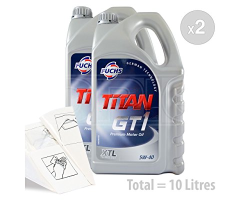 Fuchs TITAN GT1 XTL 5W-40 - Aceite sintético para motor (10 L)