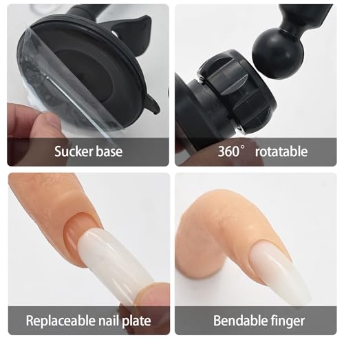 Doigt d'entraînement pour ongles flexible : résolvez vos problèmes de pose de manucure