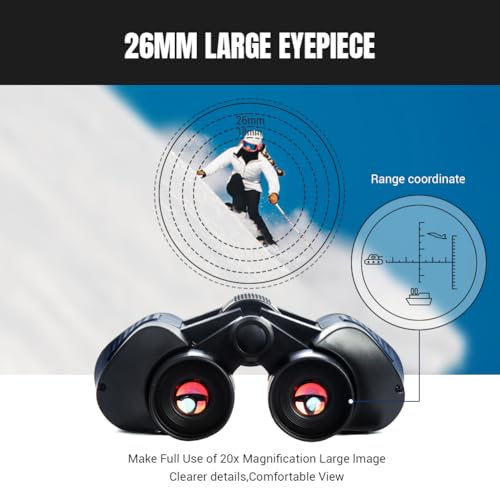 Binoculares compactos 20x50 para adultos impermeables miniatura 4