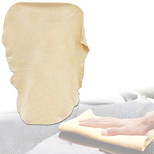 Airlab Chamois Cloth for Car - 35'' x 23.6'' - Drying Towel Natural