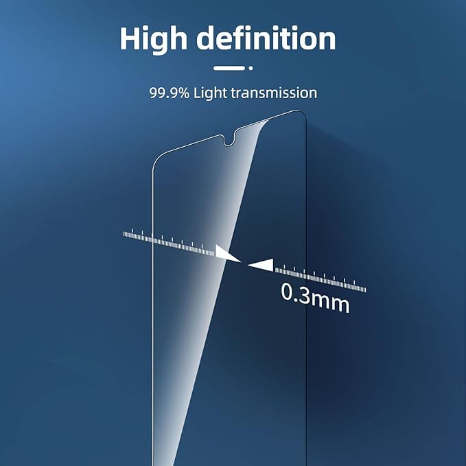 Image of Military Grade compatible with Samsung Galaxy S23 5G Tempered Glass screen protector guard | Scratch Resistance | 9H Hardness | Edge-to-Edge Protection | Easy Installation Kit