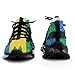 Saint Vincent Grenadines Paisley Flag Funny Women's Sneakers Lightweight Running Shoe Tennis Shoes 9women/7men（EUR40）