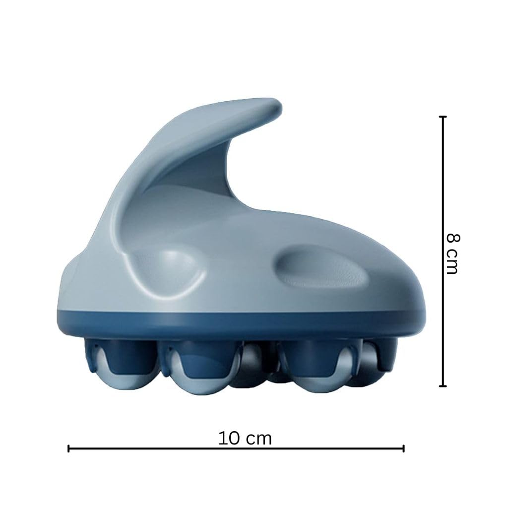 Hopwaise hand roller for cellulite decoration, lymph drainage for thighs, stomach, butt, massage gloves with 7 360-degree metal roller for hands with portable design (1, blue set). Hopwaise hand roller for cellulite decoration, lymph drainage for thighs, stomach, butt, massage gloves with 7 360-degree metal roller for hands with portable design (1, blue set).