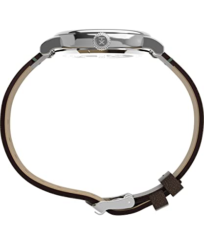 Timex Standard 3-Hand 40mm Men’s Analog Watch | INDIGLO Backlight and Luminous Hands | Adjustable and Durable Strap | 50M Water Resistance