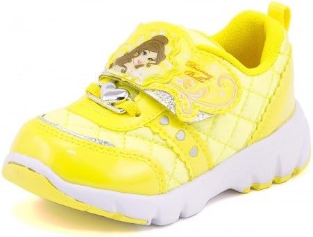 Amazon ディズニー プリンセス ベル キッズ スニーカー Dn C1156 イエロー 運動靴 スニーカー