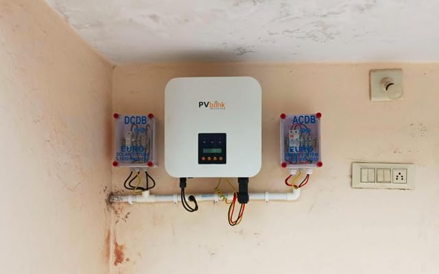 Image of Heavy Duty On Grid Solar Inverter 4 Kw Single Phase for Home