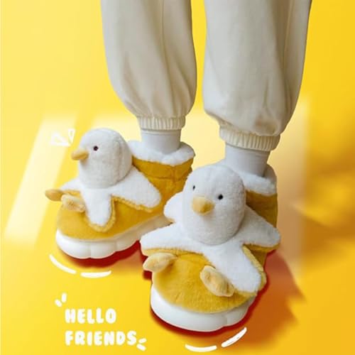 Women Plush Fruit Slippers Funny Cozy Furry3D full coverage Cute Banana Kawaii Fuzzy Indoor Winter Bedroom Shoes Gifts2