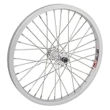WheelMaster Front Recumbent Wheel - 16' x 1.75, Alex 101 Rim, QR, 36H, Silver