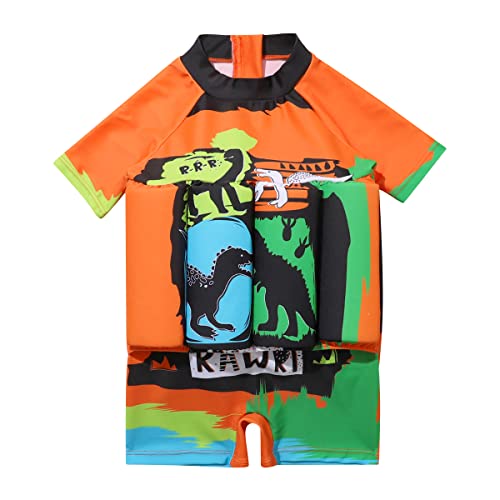 Image of Kids Boys Girls Floatation Swimsuit with Adjustable Buoyancy Baby Float Suit Swim Vest One Piece Swimwear Bathing Suit