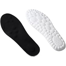 kisole Insoles for Men and Women Black,43-44