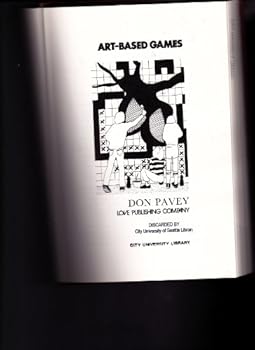 Hardcover Art-Based Games Book