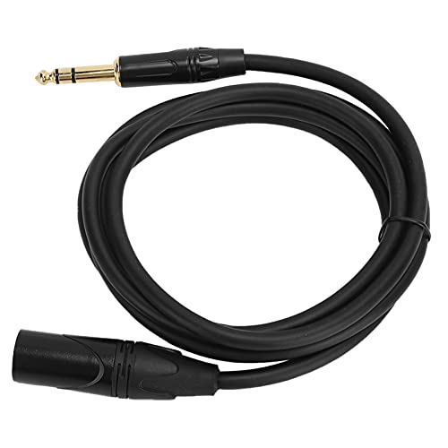Cabo XLR para 6,35 mm, cabo XLR macho para 1/4