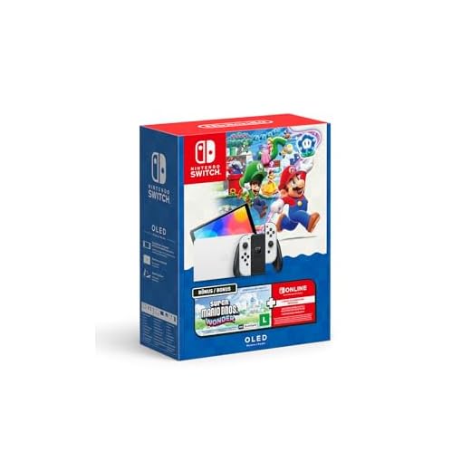 Bundle Nintendo Switch OLED + Super Mario Bros. Wonder + 3 Meses de Assinatura Nintendo Switch Online