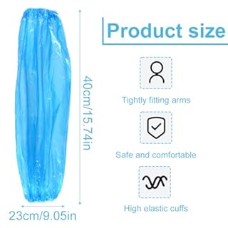 ZXUPOI 20 pcs Protections de plâtre imperméables jetables pour Coudes et Genoux