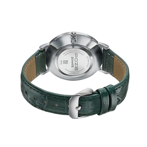 Image of Sonata Poze 9 with Quartz Analog Watch for Men