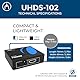 OREI UltraHD 4K @ 60Hz 1 x 2 HDMI Splitter 1 in 2 Out 2 Port 2: 8-Bit - HDMI 2.0, HDCP 2.0, 18 Gbit/s, EDID, Duplizieren/Spiegeln 4K Bildschirme - UHDS-102
