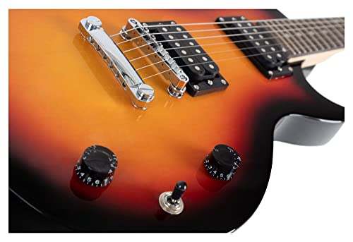 Rocktile L-100 SB Guitare Électrique Sunburst SET Gigbag + Stands + Cordes + Accordeur + Plectres - Les Beatles, Paul McCartney, John Lennon, RIngo Starr, George Harrison Rocktile L-100 SB Guitare Électrique Sunburst SET Gigbag + Stands + Cordes + Accordeur + Plectres – Image 5