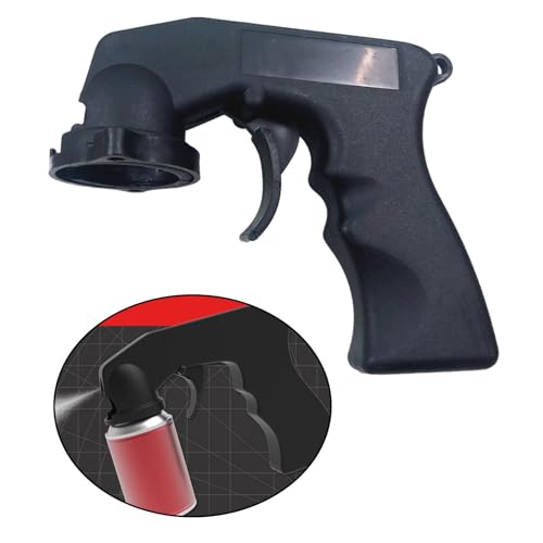 Image of MeadawgsCan Spray Paint Handle with Full Grip Trigger Locking Collar Aerosol Handle Black| Motors | Automotive Tools & Supplies | Air Tools |1 Can Spray Handle