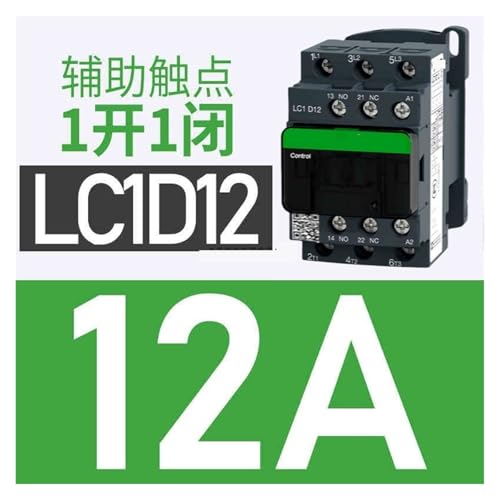 Contacteur LC1D09 haute performance avec bobine AC220V robuste - 2