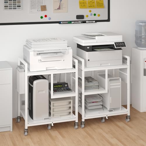 Image of Sedegn Printer Stand with Storage: 24 x 18 Inch Top for Large Printers