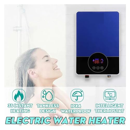 Chauffe-eau électrique sans réservoir 6000W chauffage eau rapide