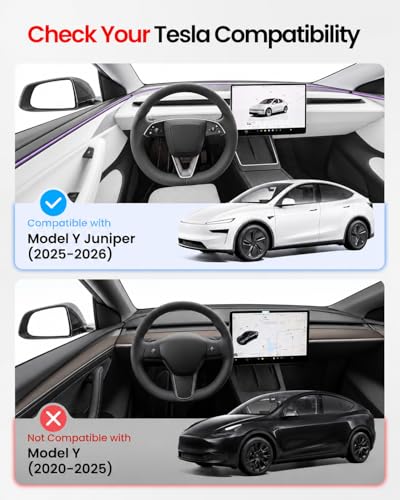 Image of Sunshade Roof for Tesla Model Y Juniper(2025-2026), Black