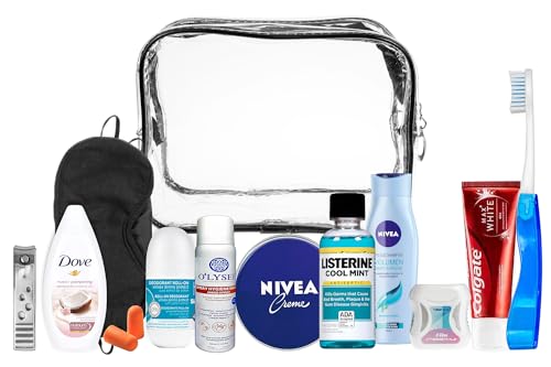 Kit d'accessoires de voyage pratique, articles de toilette de voyage,