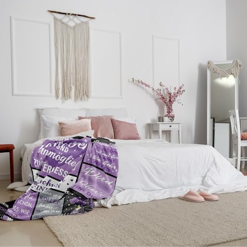 Couverture 150 × 130 cm pour cadeau d'adieu collègue et départ de l'entreprise