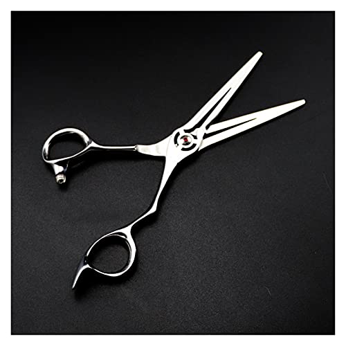Ciseaux plats creux de 6 pouces pour salon de coiffure et coiffeurs