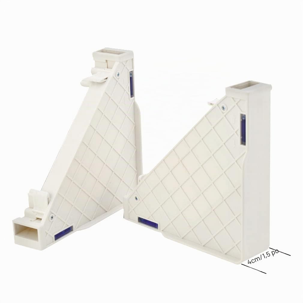 Socle réglable de 38 à 41 cm pour réfrigérateur, congélateur et lave-vaisselle – Robuste, résistant à la corrosion, capacité de charge jusqu'à 200 kg (47-70 cm)